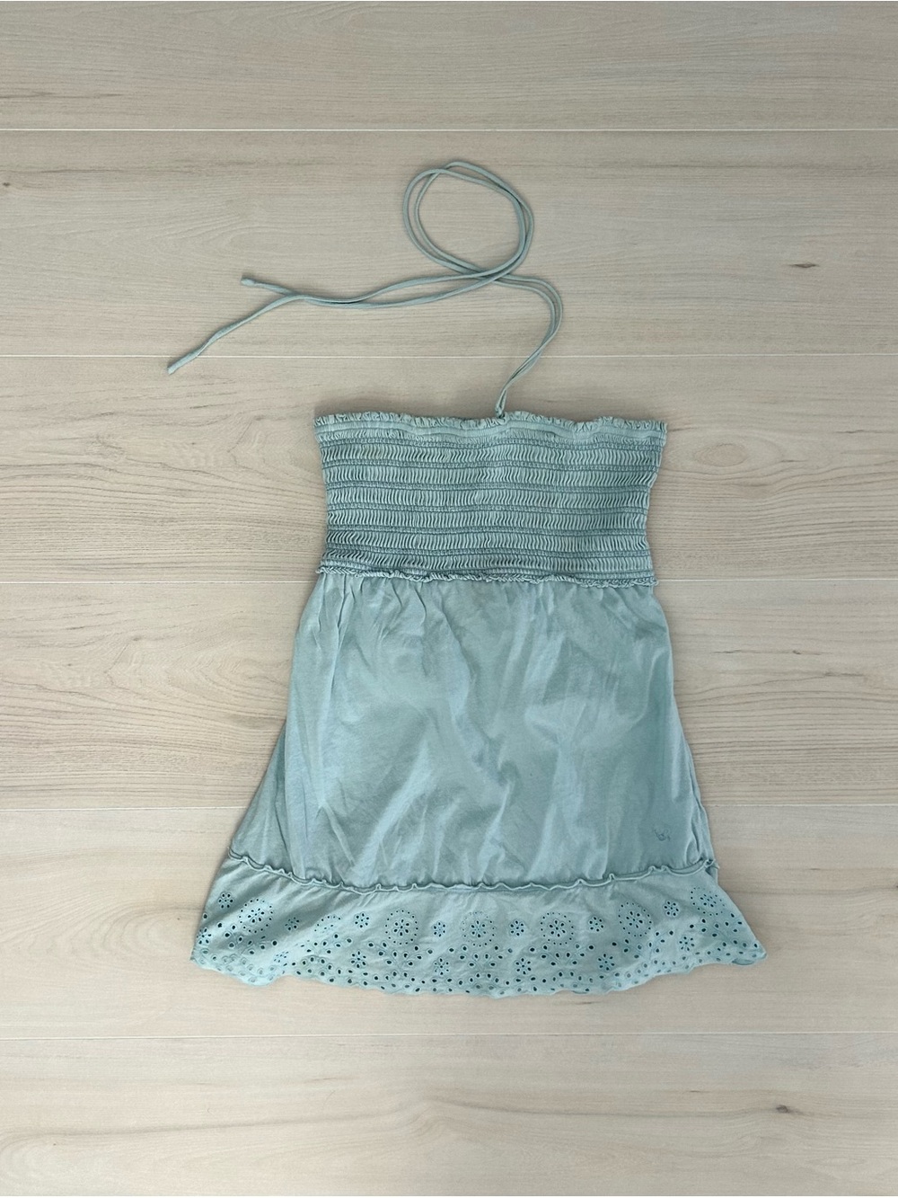 american eagle babydoll halter top